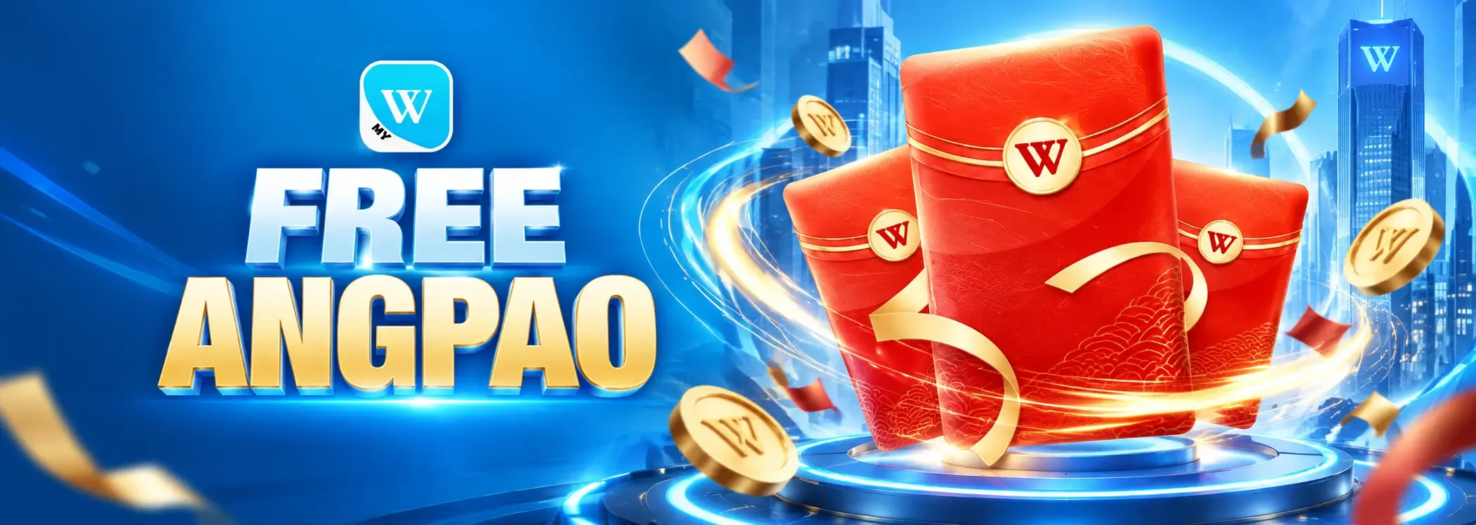 Free Angpao — Winbox promotion example