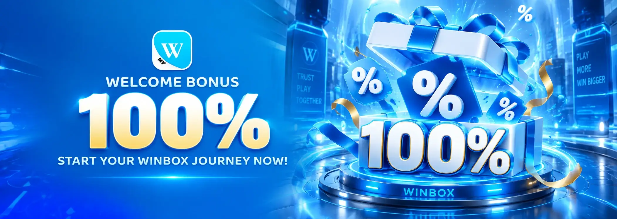Welcome Bonus — Winbox promotion example